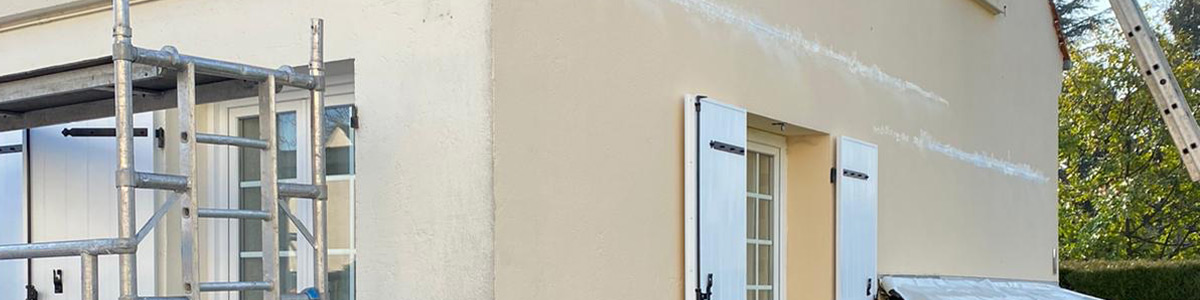Ravalement de façade et peinture à Gouvieux (60270) dans l'Oise (60)